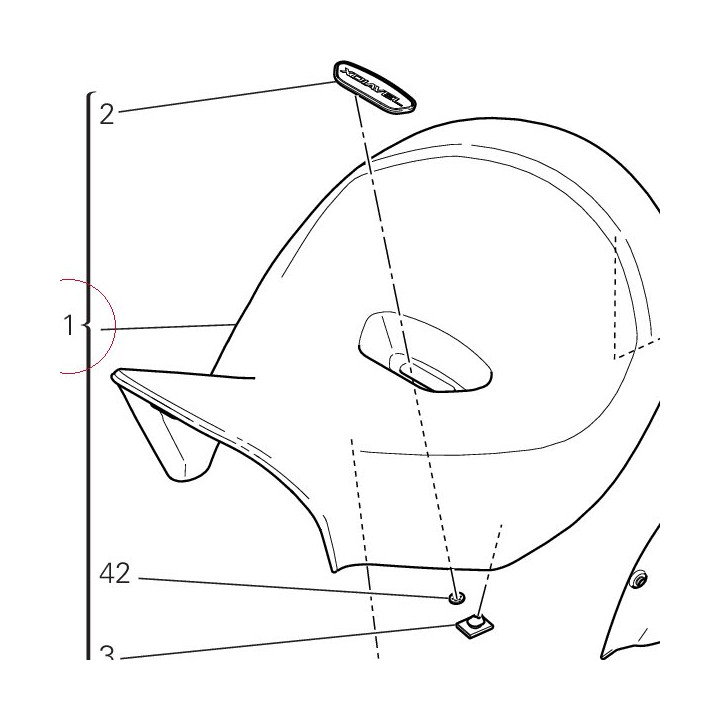 Seat 595P2922AA