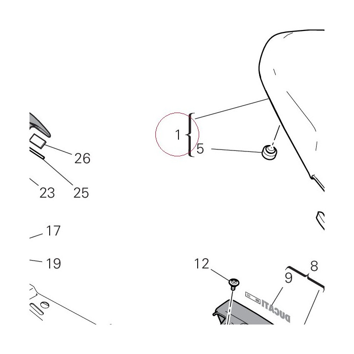 Seat 595P5954A