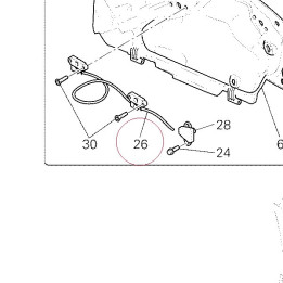 Panniers lock 59810021A
