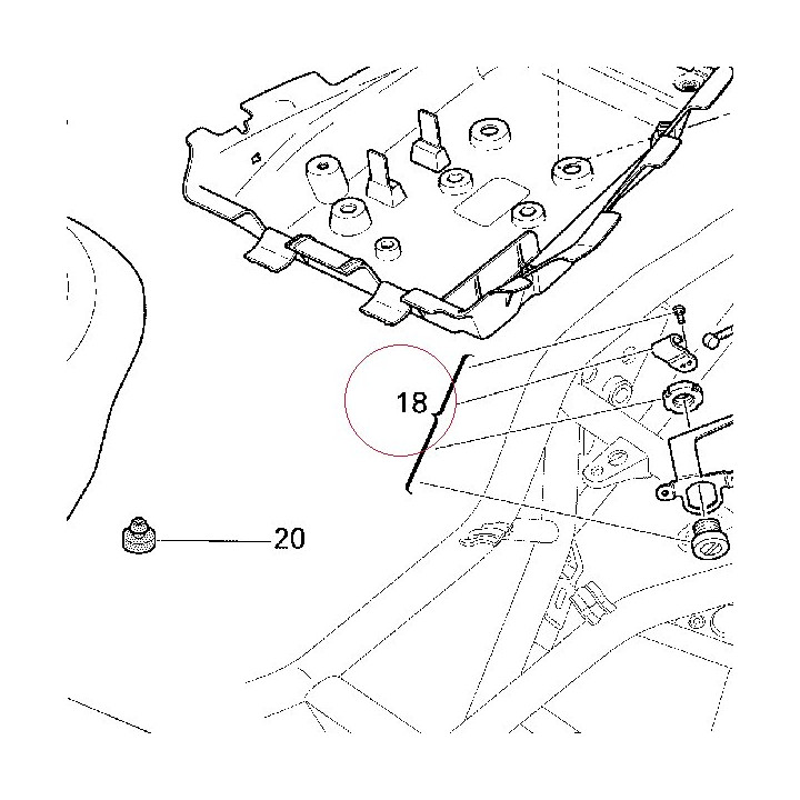Seat lock 59810051A