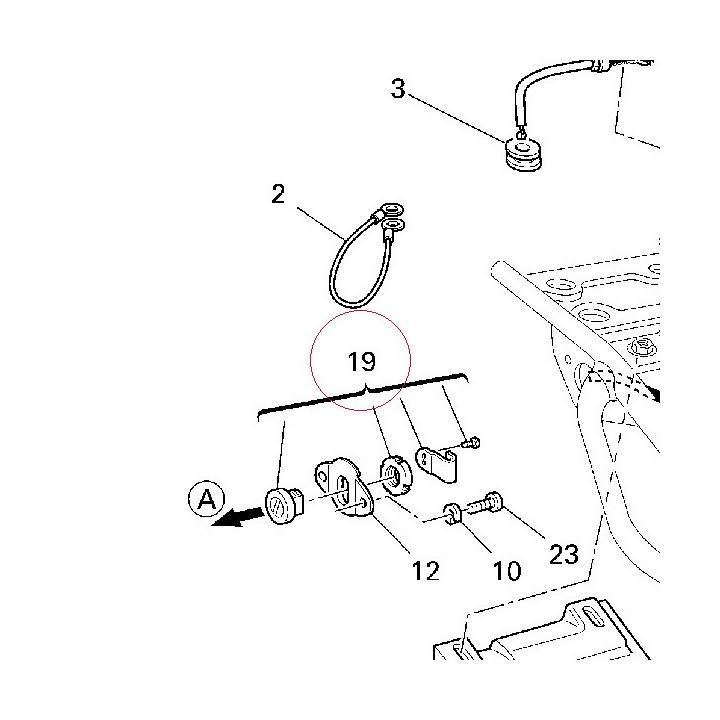 Seat lock 59820191A