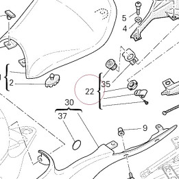 Seat lock 59820571A