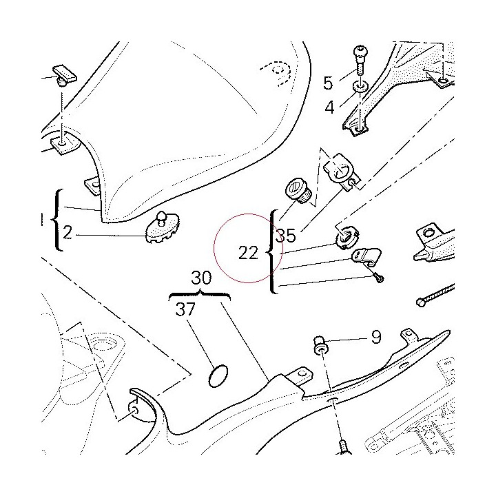 Seat lock 59820571A