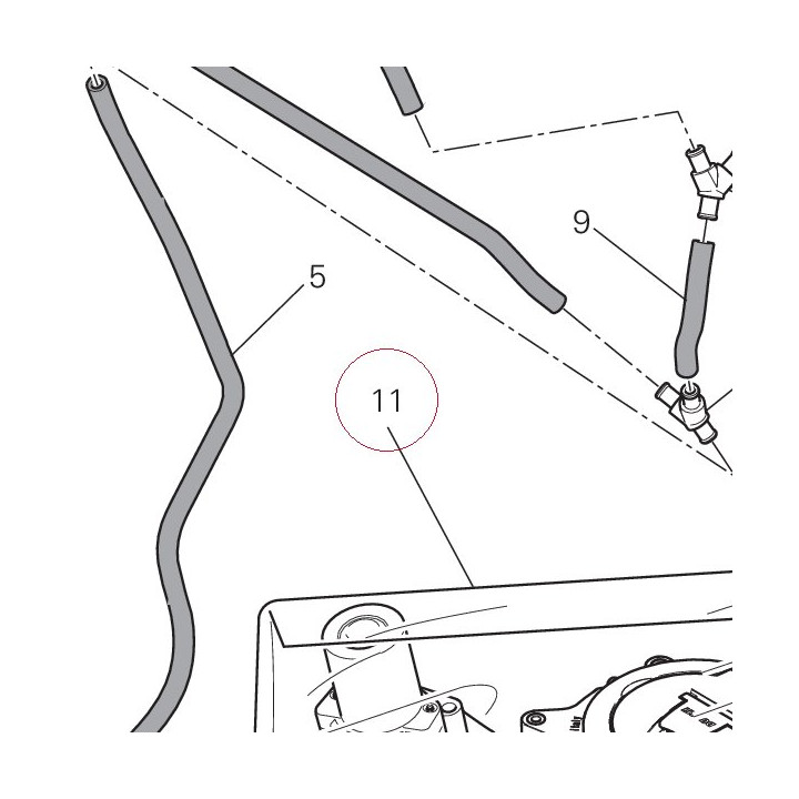 Kit hands free 315 mhz 59821241C