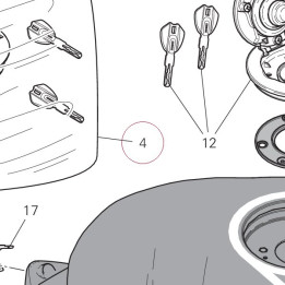 Locks kit 59821802A