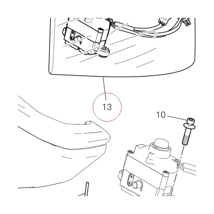 Kit hands free 315 mhz 59821995F