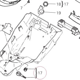 Seat lock 59840271A