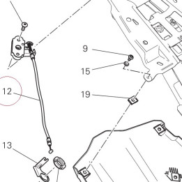 Lock latch 59920101A