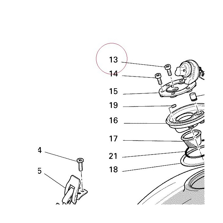 Screw M5X10 60N102482