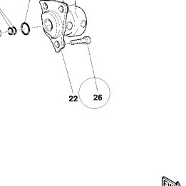 Screw tcei M6X1.00X16 60N107335