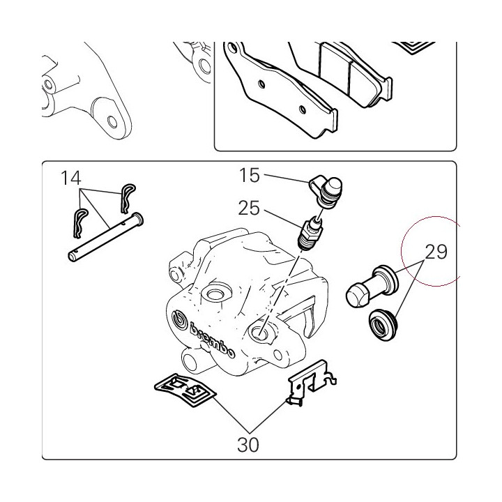 Dust cover 61240301A
