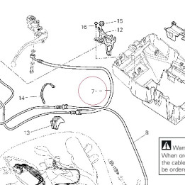 Hose, brake 61810221A