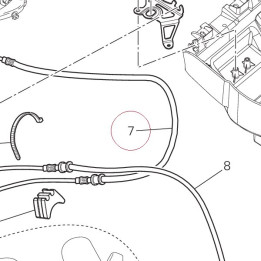 Front master cylinder - CPU line 61810371A