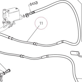 Front master cylinder - CPU line 61810582B