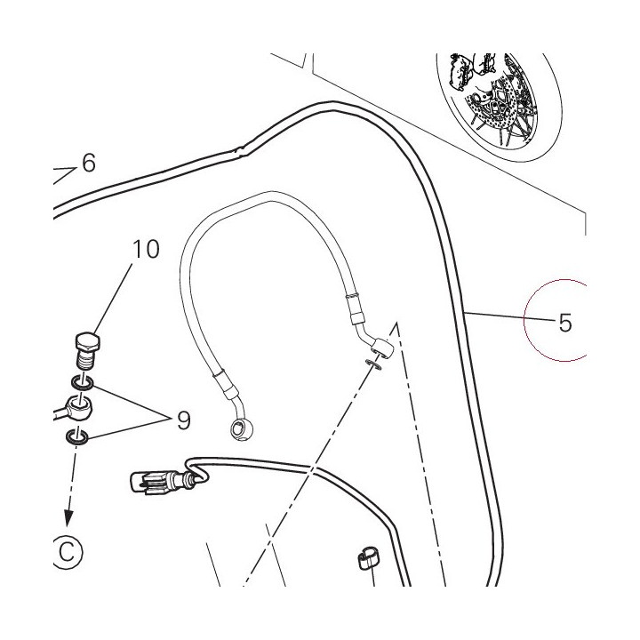 CPU - front calipers line 61810793A