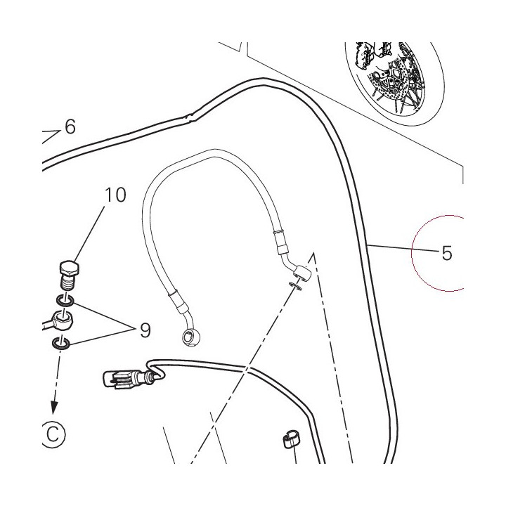 CPU - front calipers line 61811592A