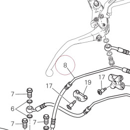 Front master cylinder - CPU line 61841301A