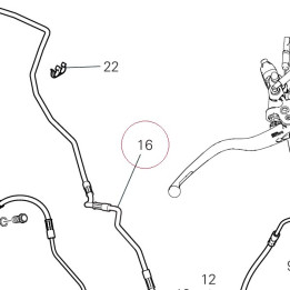 Cpu-rear caliper line 61911241A
