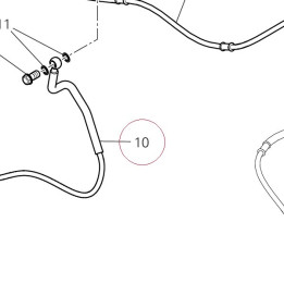 Cpu-rear caliper line 61912201A