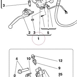Front brake pump 62440122A