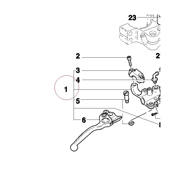 Front brake pump 62440211A