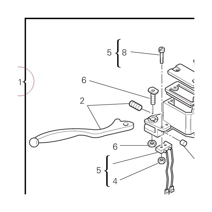 Front brake pump 62440291A