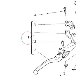 Front brake pump 62440311A