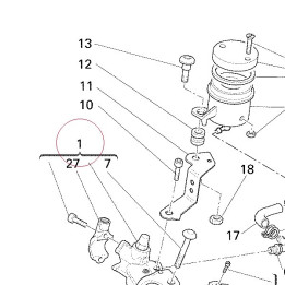 Front brake pump 62440401A
