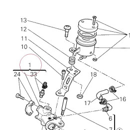 Front brake pump 62440671A