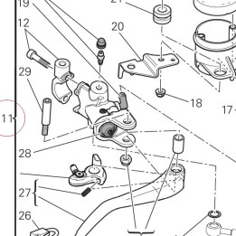 Front brake pump 62440931A