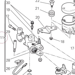 Front brake pump 62440943A