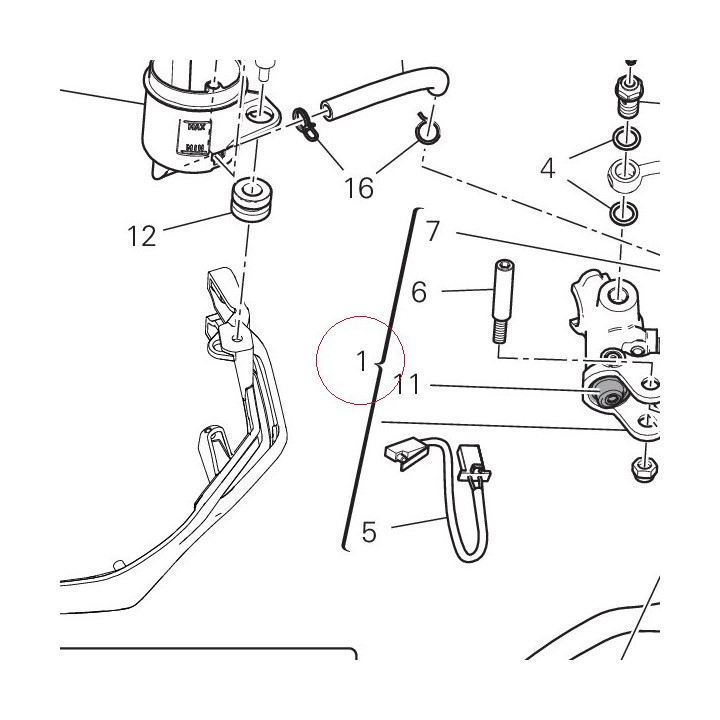 Front brake pump 62440953B