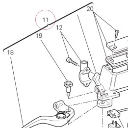 Front brake pump 62440971A