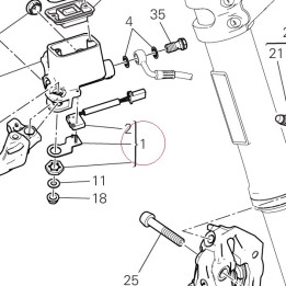 Front brake pump 62441062A