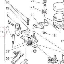 Front brake pump 62441082A