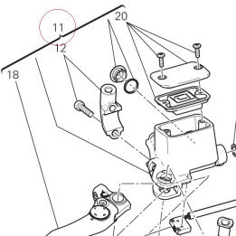 Front brake pump 62441092B