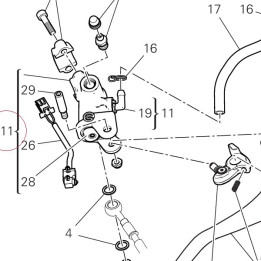 Front brake pump 62441103A