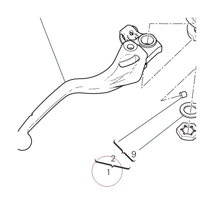 Front brake pump 62441162A