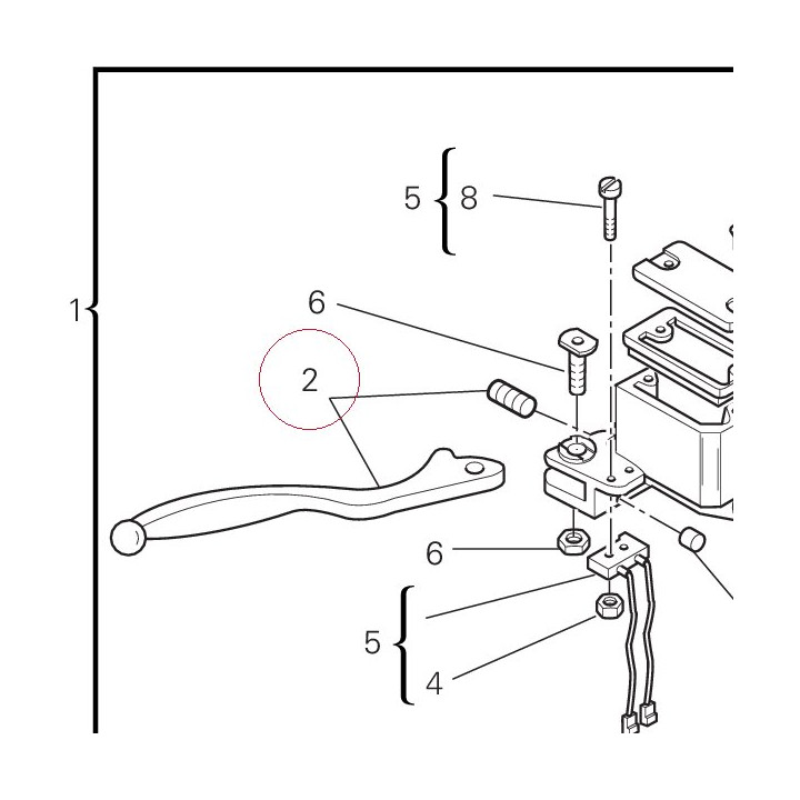 Lever 62610031A