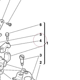 Bracket, master cylinder 62640081B