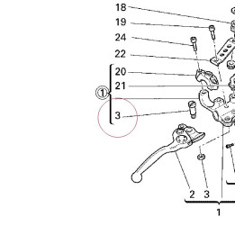 Bolt, pivot 62640091A