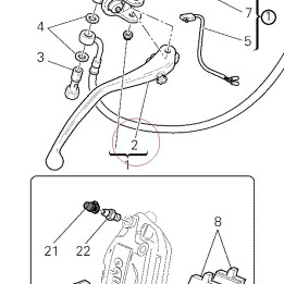 Lever, front brake 62640271A