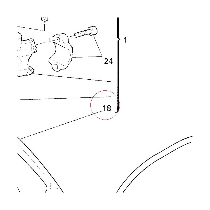 Clutch lever 62640631A