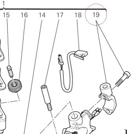 Bracket, clutch master cylinder 62640641A