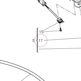 Bolt, lever 62641571A