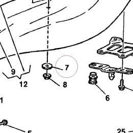 Washer 62N115548