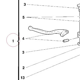Clutch master cylinder 63040221A