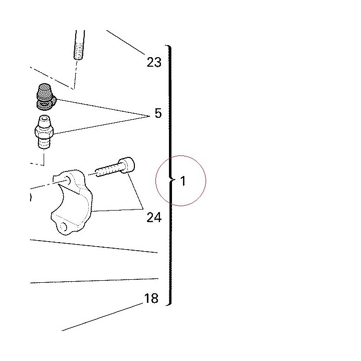 Clutch master cylinder 63040391A