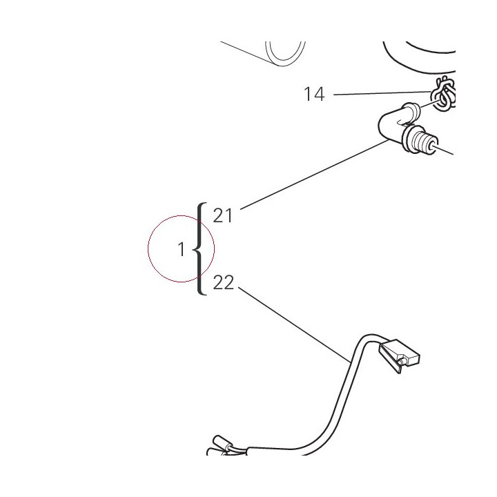 Clutch master cylinder 63040435A