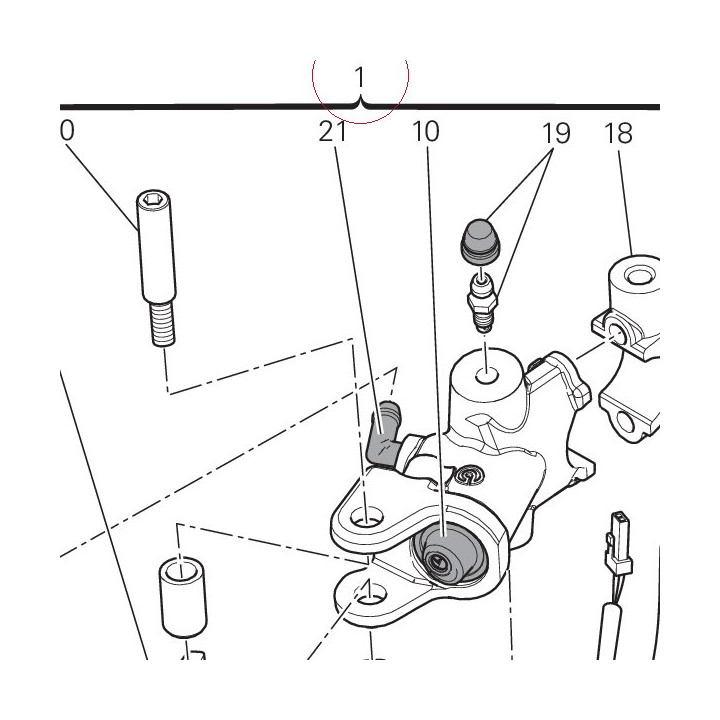 Clutch pump 63040653A